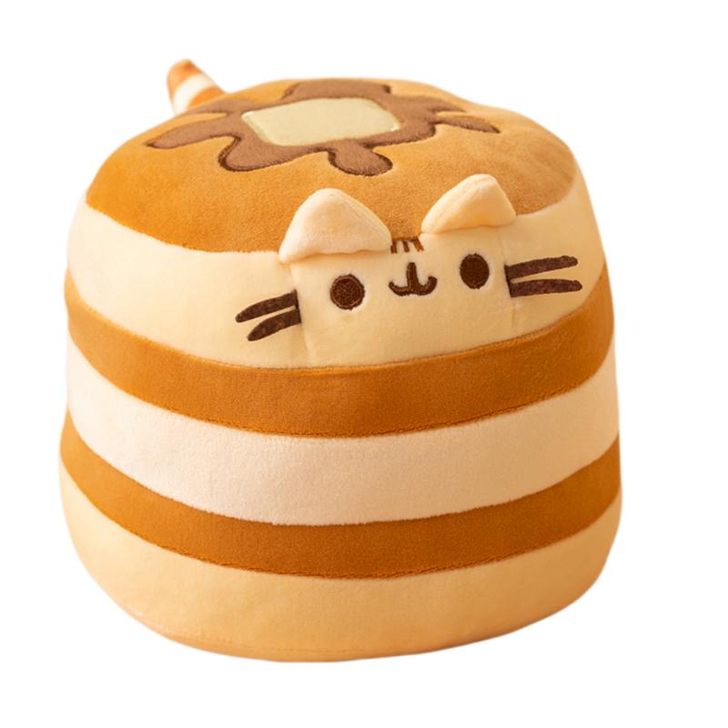 Cute Simulated Cat Doll Plush Toy Anime Cat Soft Home Decoration Tabletop Bedroom Decoration Kids Toy Series Accessories Gift
