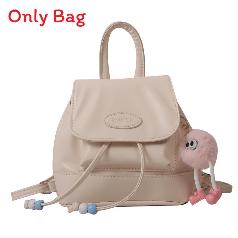 Pu Material Small Fashion Retro Backpack For Daily Casual Use