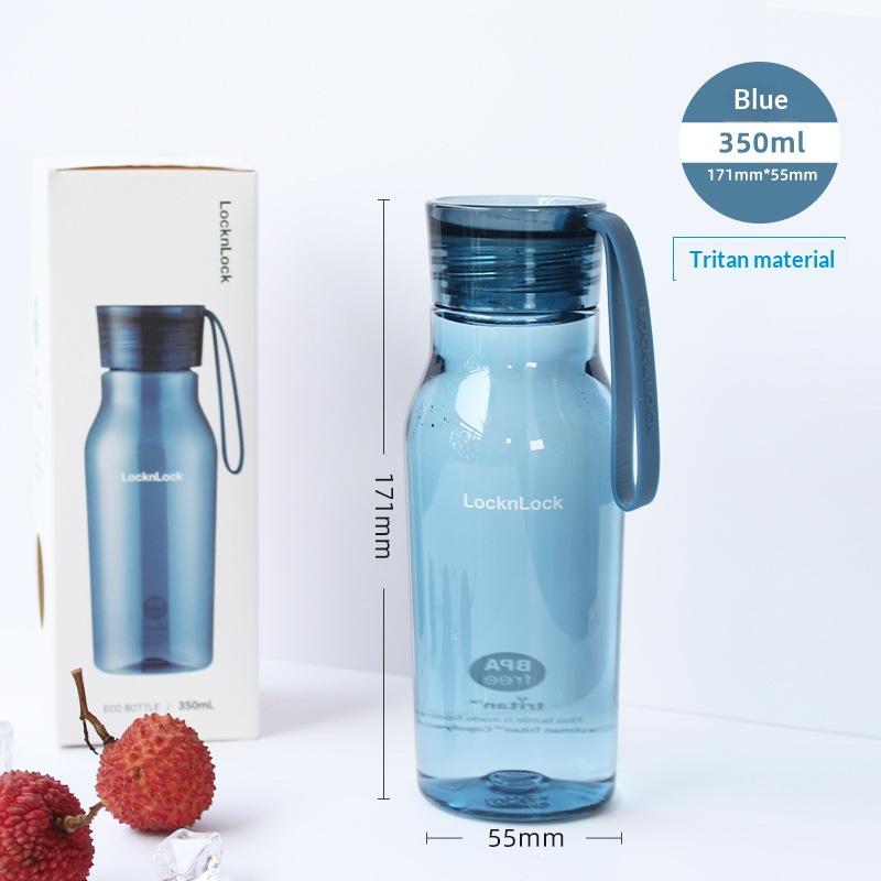 Locktite Plastic Sports ECO Water Bottle - Simple and Stylish for Instagram. Perfect for Summer Outdoor Activities. Men's and Wo