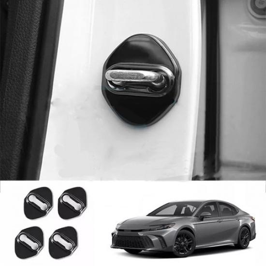 For Toyota Camry 2025-26 Black titanium Door Lock rust protection Cap Cover 4X m