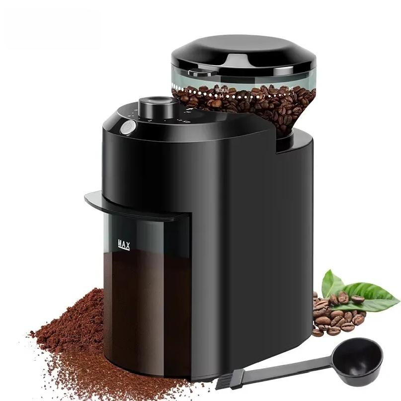 Electric Burr Coffee Grinder Adjustable Burr Mill Conical Coffee Bean Grinding with 28 Precise Grind Setting 220V/120V