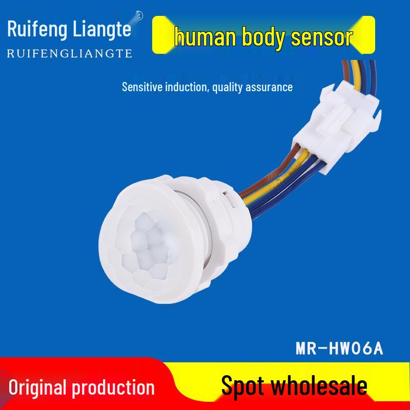 Smart Infrared LED Ceiling Light with High Sensitivity Motion and Temperature Detector