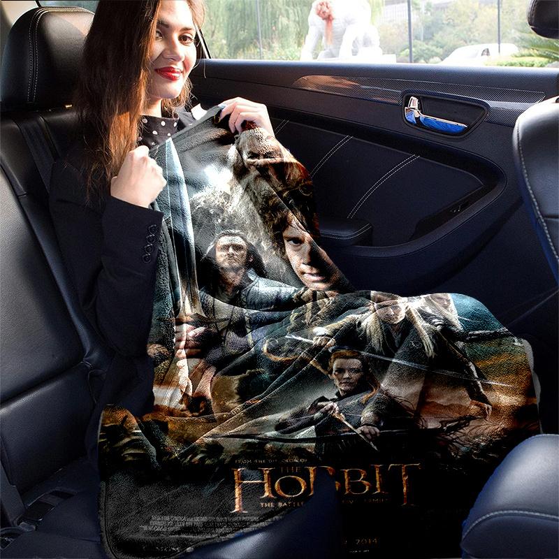 The Hobbit: The Battle of Five Armies Poster PrintPrint Blanket, Soft Blanket For Sofa Office Bed And Travelling Daughter Birthday Gift esj3