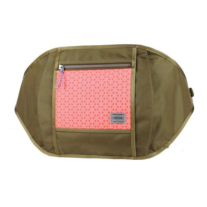 Yoshida Kaban Porter Hexaria Waist Bag 682-17951 (Fuchsia Pink)