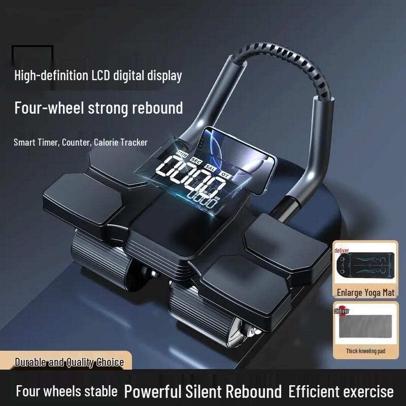 WEZHO Abdominal Exerciser with LCD Display