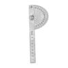 Stainless Steel Material Angle Protractor  for Woodworking, Engineering, and School