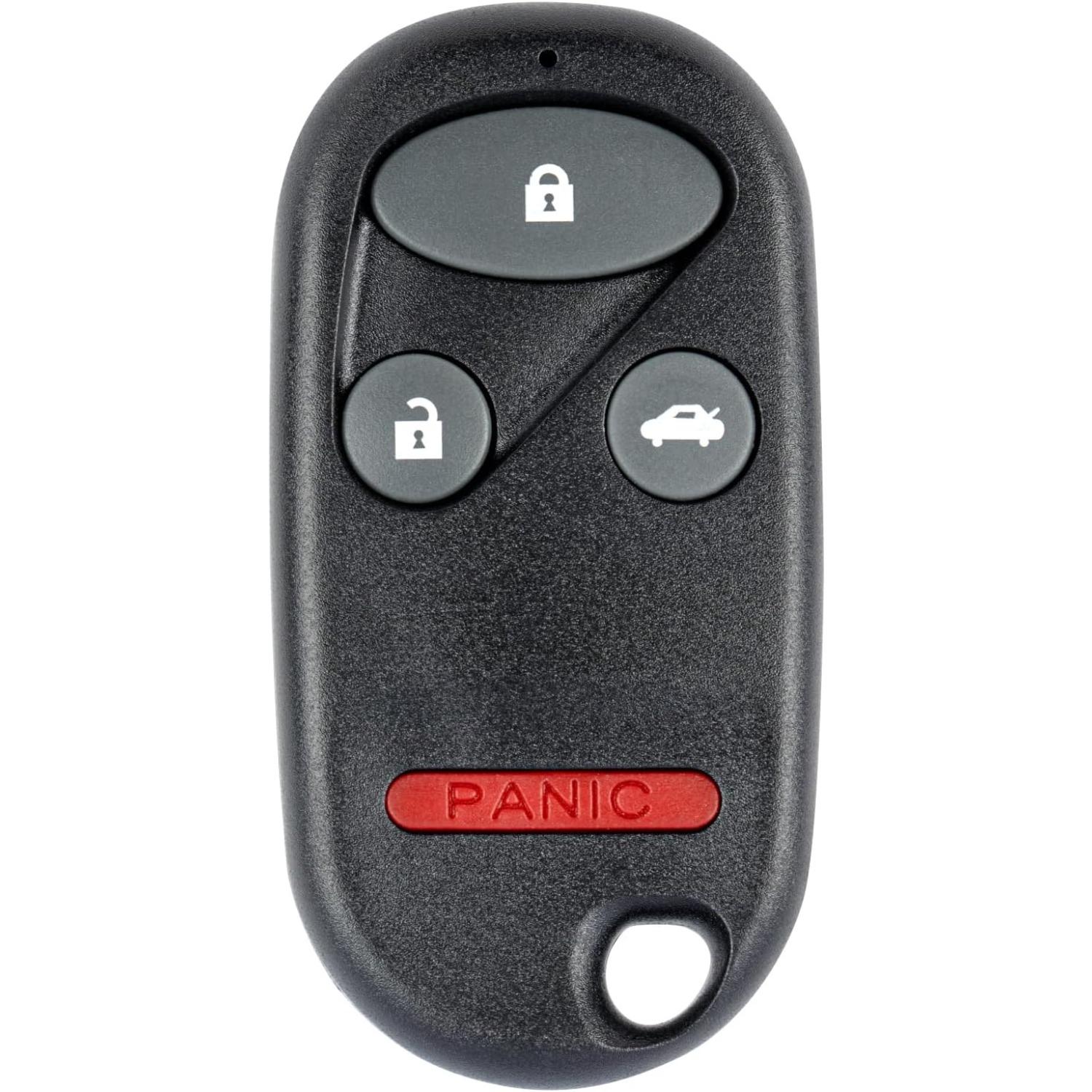 Key Fob Replacement for 1998-2002 Honda Accord/ 1999-2003 Acura TL Car Keyless Entry Remote Control, KOBUTAH2T, 4 Buttons KOBUTAH2T
