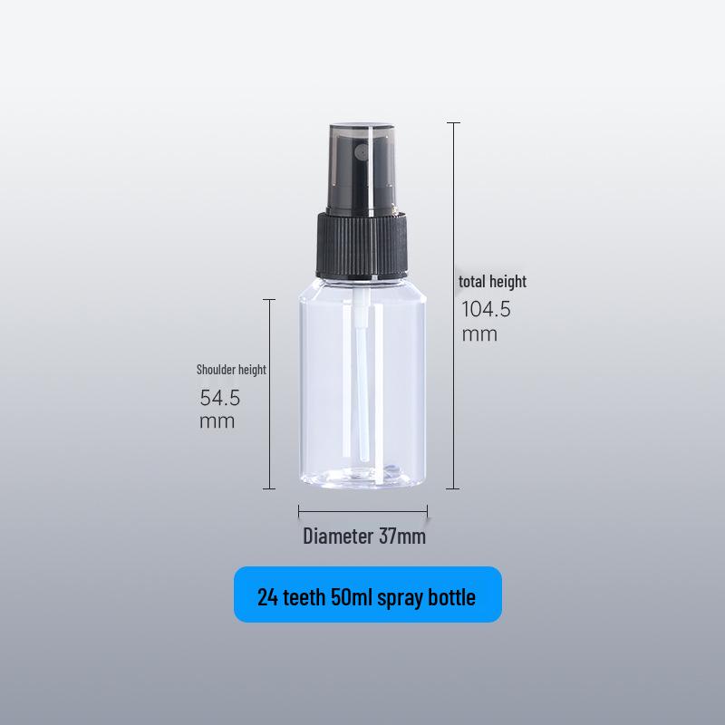 Amber Fine Mist Spray Bottle – 100/150ml PET Plastic for Cosmetics