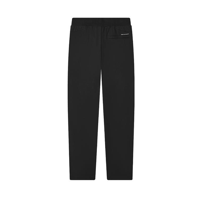 New FILA Knitted Sweatpants Men's Jet Black F11M432603FBK