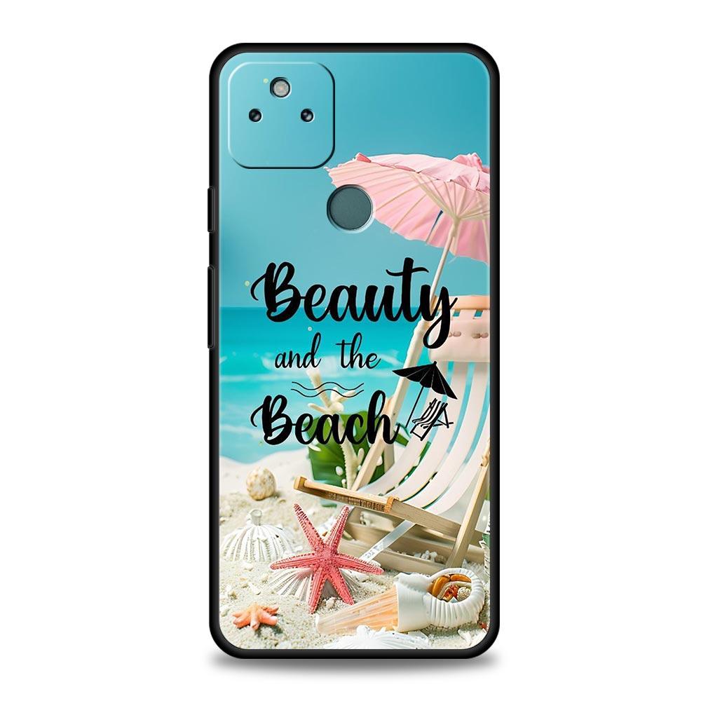 Summer Beach Phone Case Cover for Google Pixel 10 9 8 7 6 9A 8A 7A 6A Pro Shockproof Soft TPU 10 Pro XL Shell Fundas Capas Bags