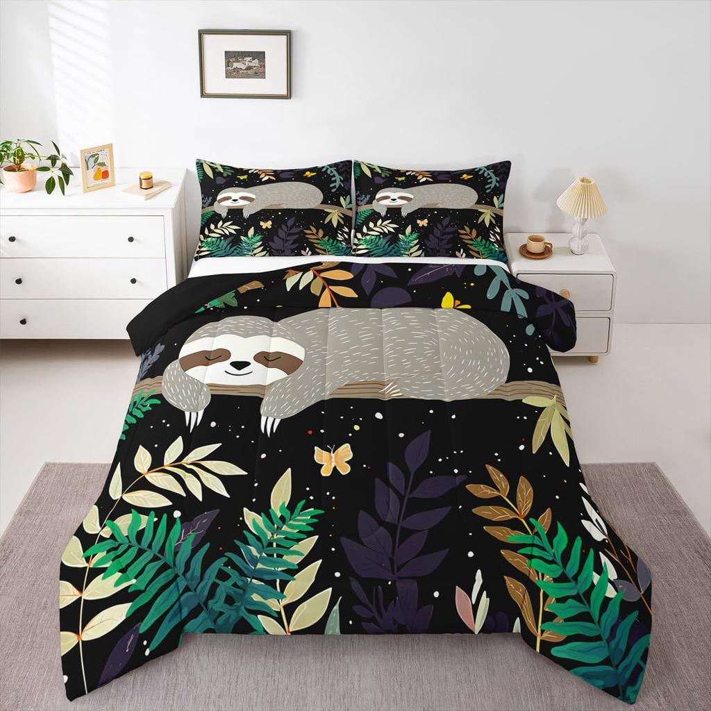 Feelyou Boys Race Car Twin Size Bedding Set Kids Racing Car Comforter Extreme Sports Comforter Set for Teens Cool Car Comforter Car Room Dec