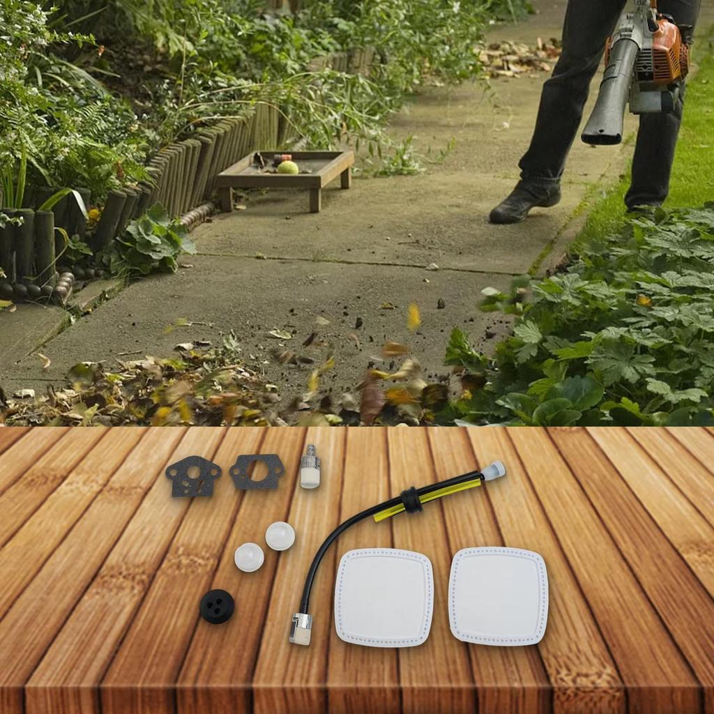 Wool Fuel Filter, Engine Parts for Weeding Machines and Chainsaws, Set of 5, Easy