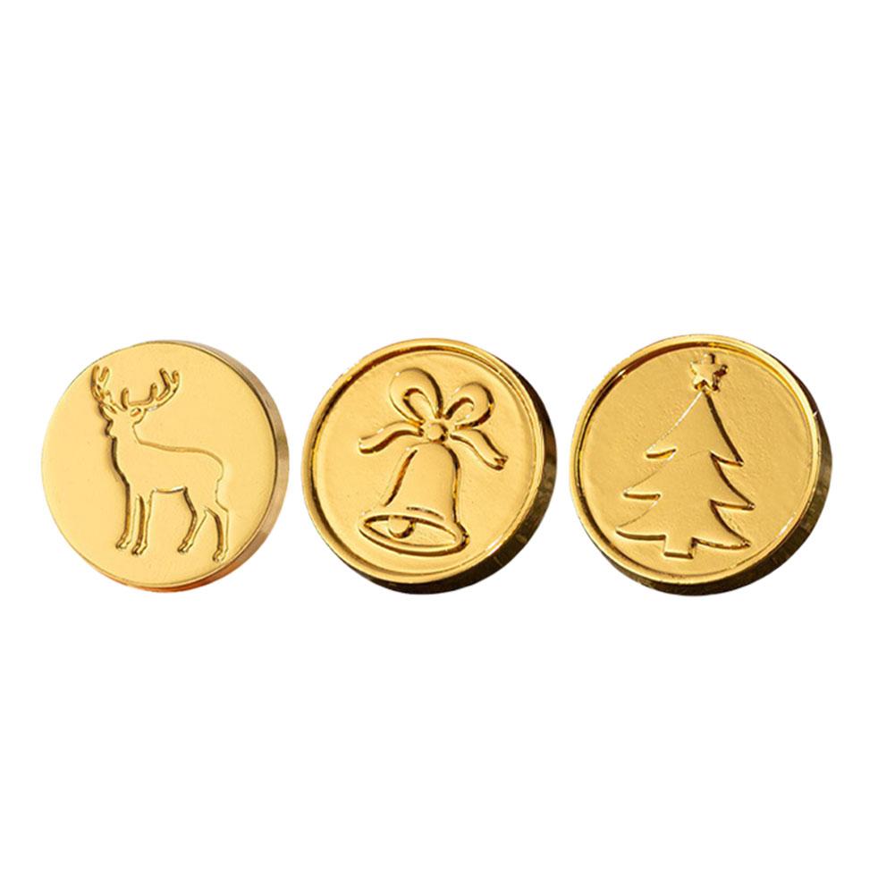 Wax Seal Kit with Wax Seal Beads Retro Vintage Sealing Wax Stamp for Gift and Decoration