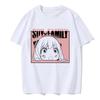 Y2k Shirt Anya Forger spy x family Anime T Shirt Kawaii Cartoon Mens/Women Tops Harajuku Unisex Fashion Streetwear Manga Tshirt