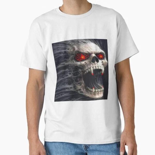Screaming Skull Classic T-Shirt Made in USA/AUS T-Shirt S-2XL S