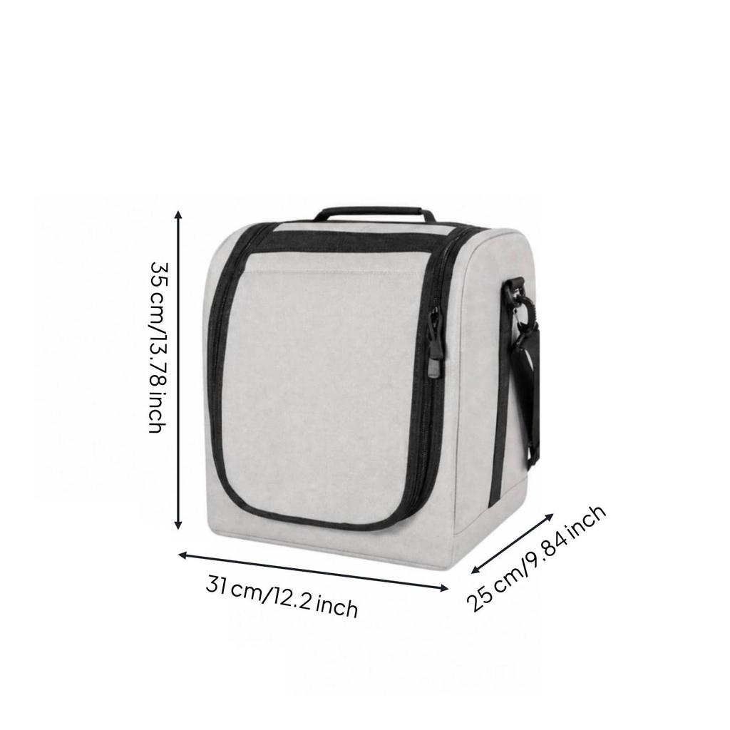Baseball Cap Storage Bag Water-Resistant Hat Case with Shoulder Strap
