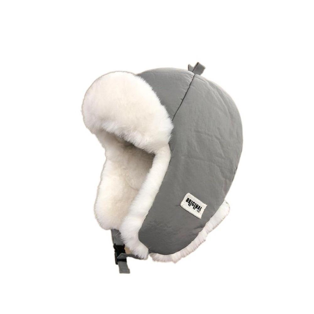 Thickened Winter Pilot Hat Windproof Women Hat Retro Cycling Lei Feng Hat  Outdoor