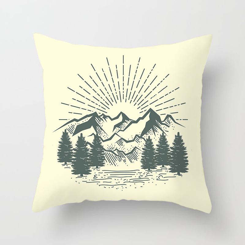 Ins Nordic Modern Minimalist Car Pillow Case Sofa Pillow Cushion Home Soft Furnishings