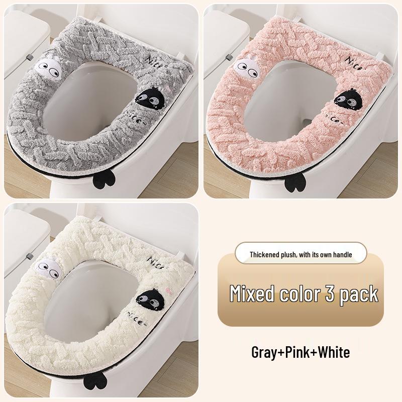 Pernă de Toaletă Universală Îngroșată - Impermeabilă, Utilizare Patru Anotimpuri