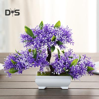 Blooming Bouquet Artificial Plant Flower Tree Home Office Garden Bonsai Decor Ornament