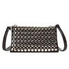 Crossbody Bags for Women Leather Crossbody Purses Punk Rivets Handbags Shoulder Bag Soft Pu Leather Shoulder Bag Gifts