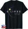 Spain Eclipse 2026 August 12 Total Solar Totality 08.12.26 Unisex T-Shirt