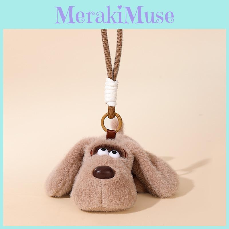 Dog Little Cute Plush Pendant Keychain School Bag Decoration Girl Birthday Gift