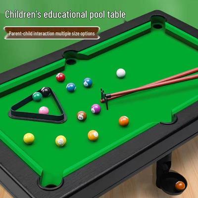 Indoor Children's Puzzle Toy Pool Table for Early Education and Play