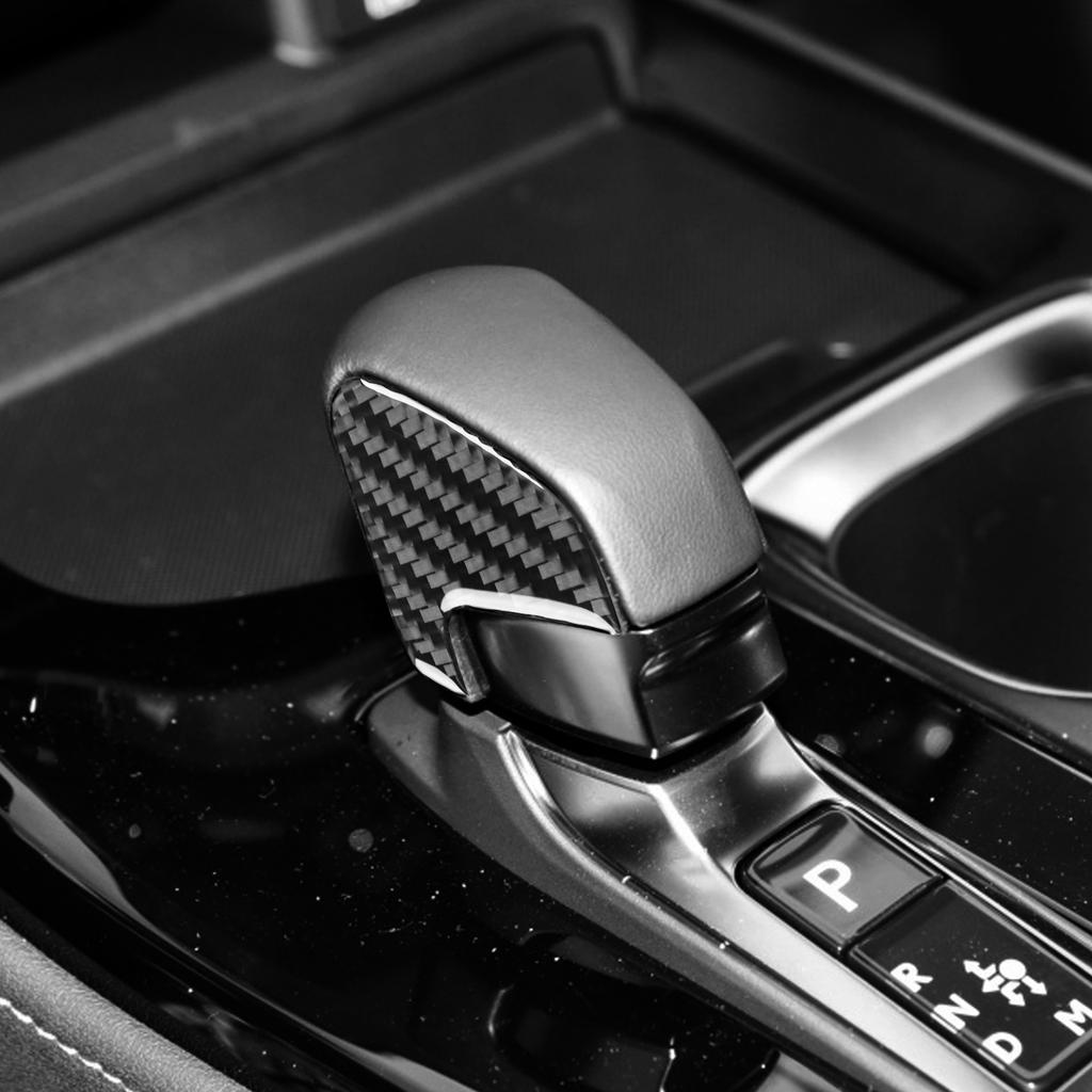 For Lexus NX 250 300 350H 2022-2024 Carbon Fiber Gear Shift Knob Both Side Panel Trim Cover Car Interior Accessories Sticker