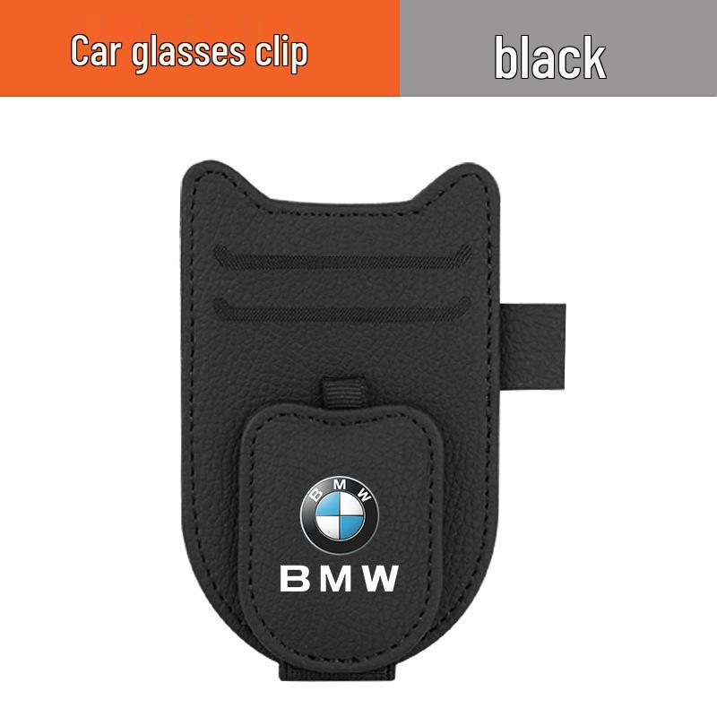 BMW Multifunctional Car Glasses Clip & Bill Holder for 1, 5, 7 Series, X1, X3, X5, and iX3 Sun Visor by Xin Yi Cheng