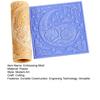 1/4Pcs Clay Roller Embossing Mold High-Precision Engraved Patterned Rolling Pin Moon Design Pottery Tool DIY Craft