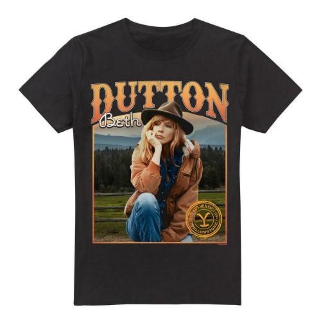 Yellowstone Heren Gedachten Beth Dutton T-shirt