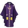Medieval Robe Cosplay Costume Halloween Priest Clergy Prayer Garb Stage Performance Outfit