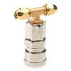 Pneumatic-Tank-Connector Air for Valve Air Bag Three-way Joint Air for Tank Straight Through Joint-Pneumatic Fittings Co