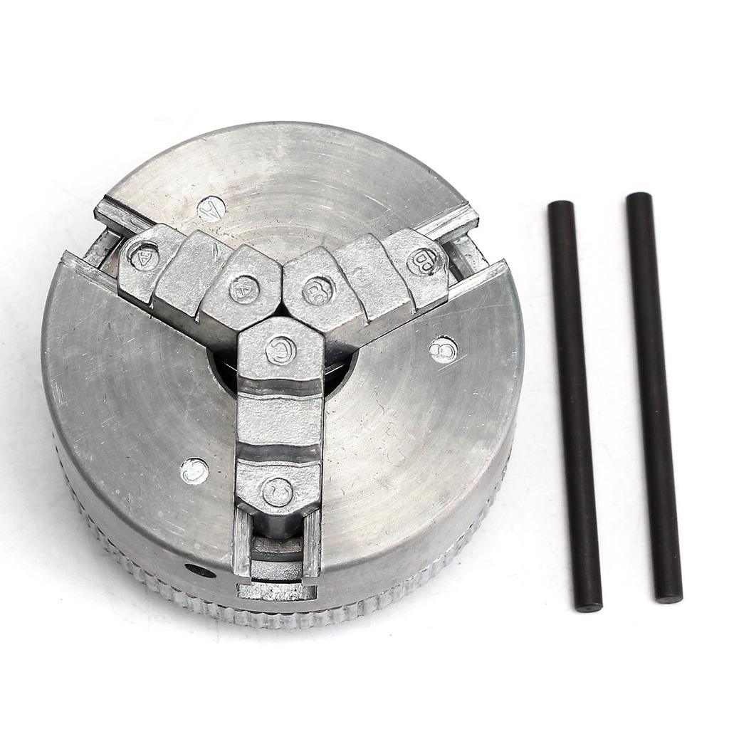 Diameter 50 mm 3 jaws Self Centering Small Chuck for Rotary Table M12 x 1 Thread