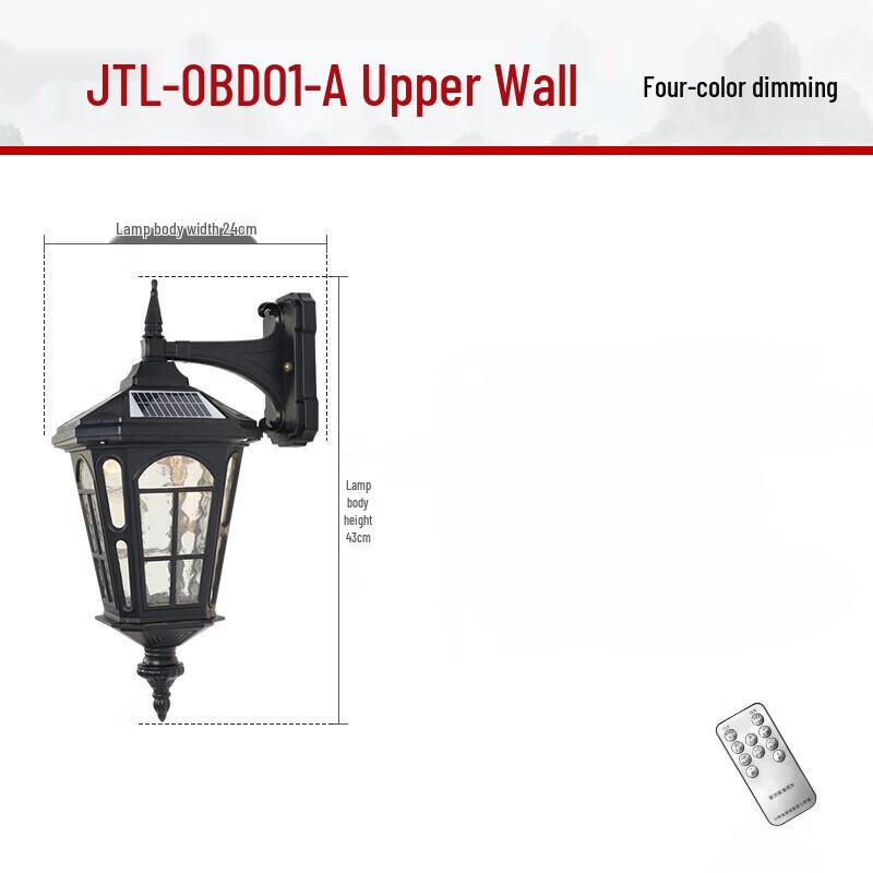

NuFeng Vintage Solar Outdoor Wall Lamp