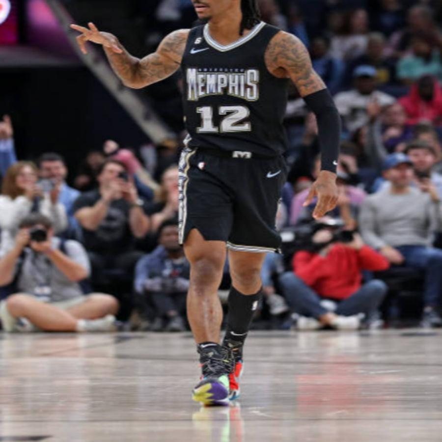 Nike NBA Memphis Grizzlies Ja Morant Dri-Fit Jersey Black Men Streetwear DO9598-010