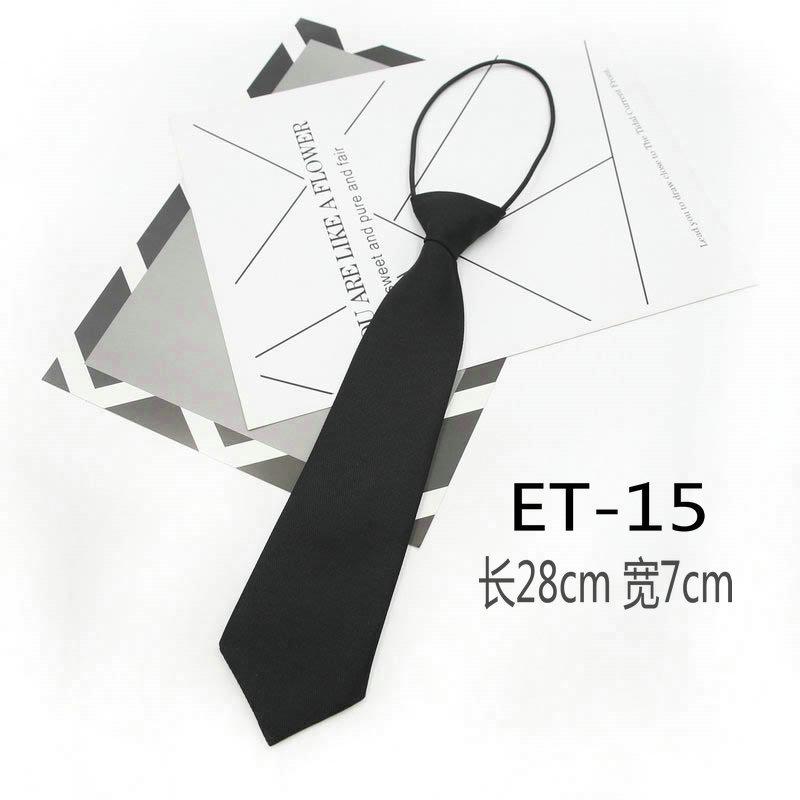 Ins Plaid Cotton Tie, Women'S Uniform College Style Rubber Band, Free Lazy Tie