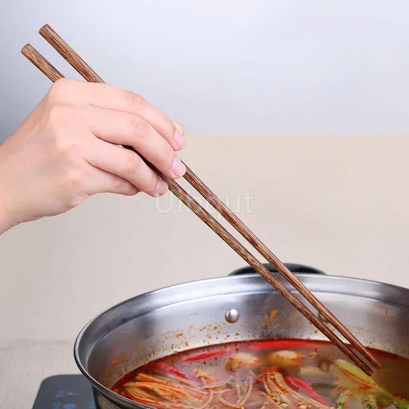 Long Chopsticks Noodles Fried Hot Pot Chinese Style Wooden wood noodle chop stick kitchen chafing dish Public bamboo chopsticks