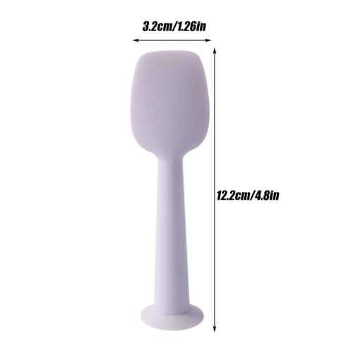 Fonney Baby Diaper Cream Spatula, Baby Diaper Cream Spatula with Suction Base | Silicone Soft Paste Applicator Balm Tool for Rash Care, Daycare Bath,