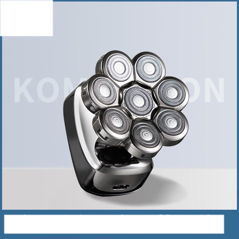 Men s 8-Blade Electric Head Shaver