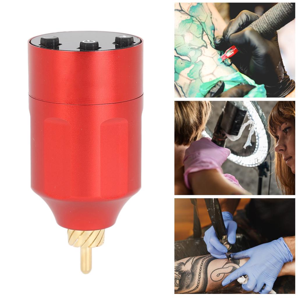 Tattoo Wireless Power Supply 1300mAh Rechargeable Connector Tattoo Battery Power Supply