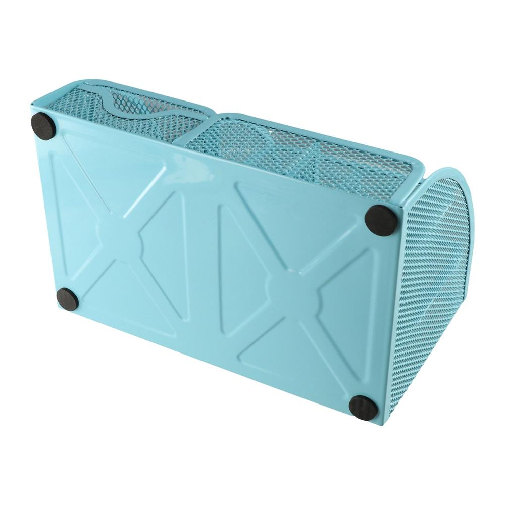 Metal Mesh Multi Grid Pen Holder Creative Sundries Storage Box  School Office