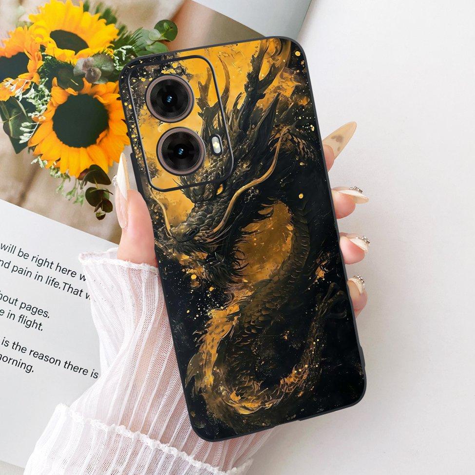 Schutzhülle für Motorola Moto G85 XT2427-3 Silikon, niedlich, modisch, lustig, cool, lackierter Bumper für Motorola G85 Moto G85 Handyhülle