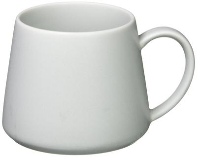 Tasse à café en céramique Indigo Mino Ware YUKURI Minimum, compatible micro-ondes, lave-vaisselle, domestique, 310 ml, gris froid 8314