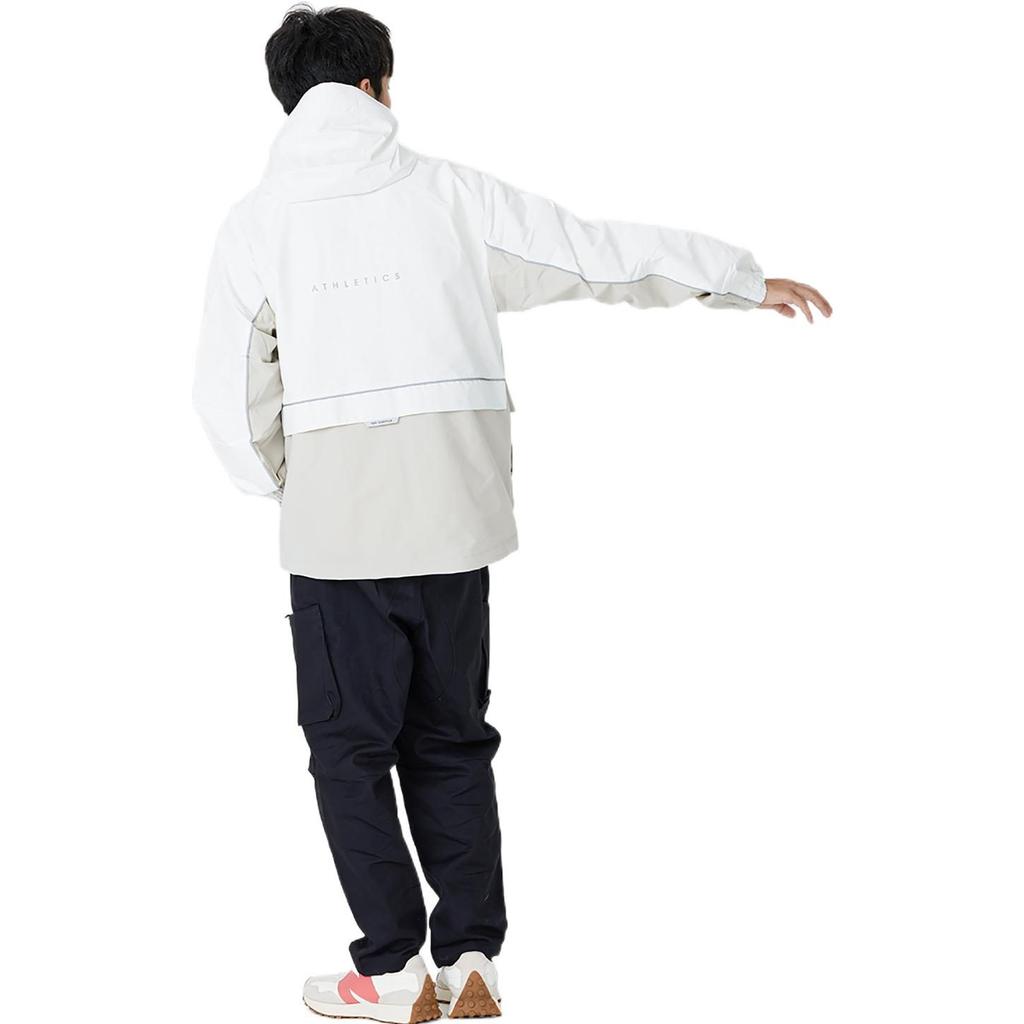 New Balance Windproof Woven Hooded Jacket Khaki 5AC39333-LBE