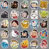 51 Pieces of Glass Series Creative Decorative Suitcase Laptop Scooter Car Stickers