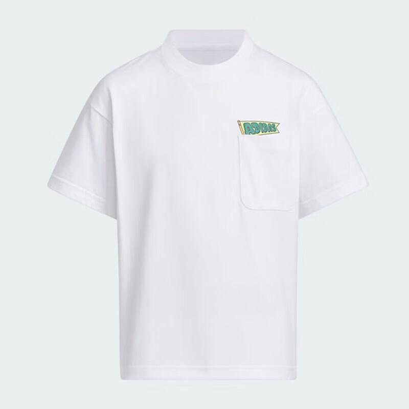 Adidas Boys  Graphic Short Sleeve T-Shirt 140