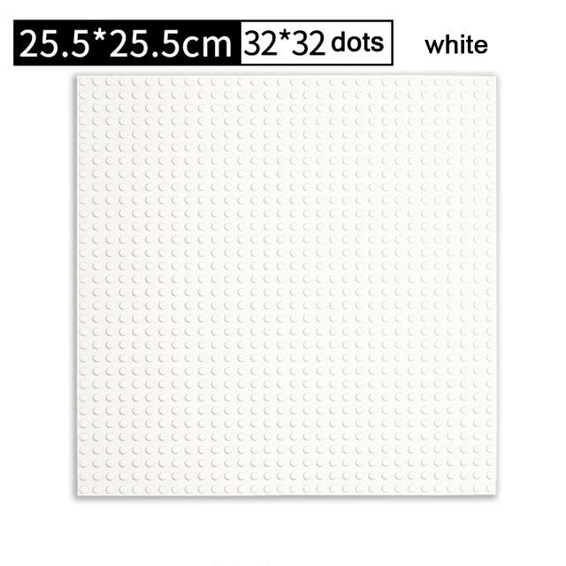 Non-Toxic City Road Street Baseplate Straight Crossroad Curve T-Junction Building Blocks Base Plates Construction For Children Kids