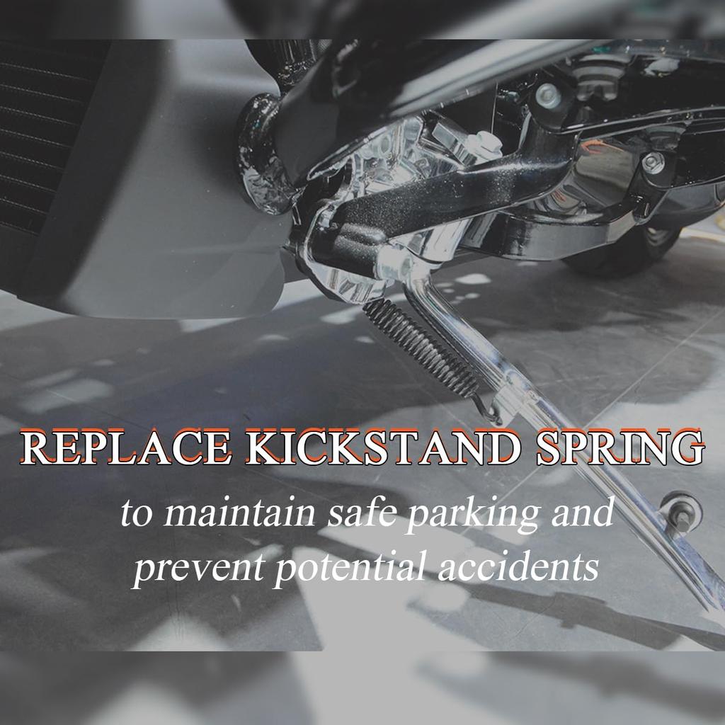 FOVPLUE Kickstand Spring for Harley '91-'98 Touring Electra Glide Road King Road Glide FLH/FLHR/FLHT/FLTR,